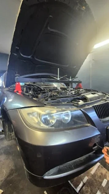 Diagnostyka silnika BMW w warsztacie samochodowym Melius Garage Kraków